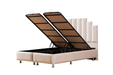 Lit Coffre – Natura Beige