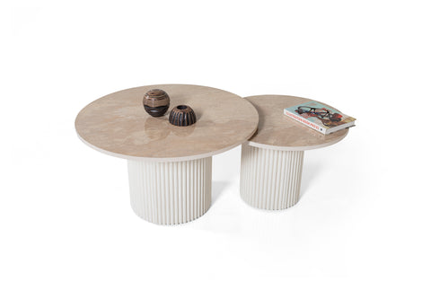 Table Duo Perla Beige