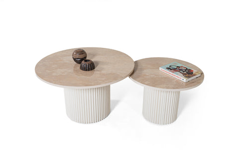 Table Duo Perla Beige