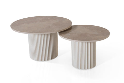 Table Duo Perla Beige