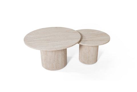 Table Duo Perla Travertin