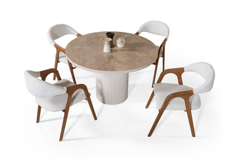 Table Petra Beige Laqué